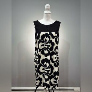 CLEARANCE! B/W AB Studio Floral Button Dress Size 10 EUC